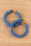 Blueberry Blue Hoops
