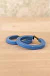 Blueberry Blue Hoops