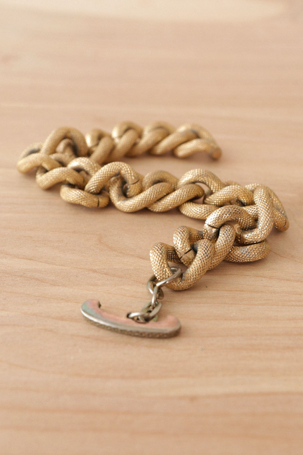 Textured Chain Bracelet
