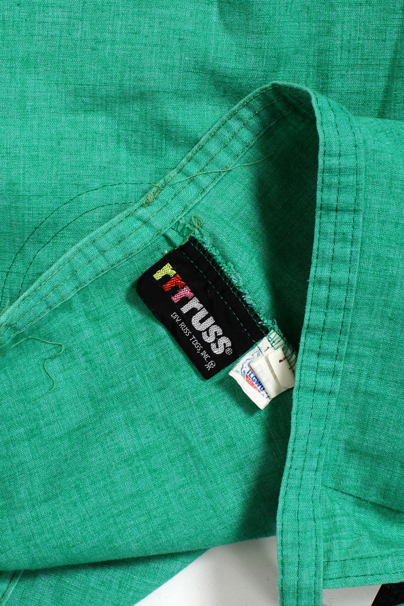Moss Green Wrap Skirt S/M