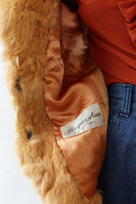 Caramel Rabbit Fur Coat XS/S
