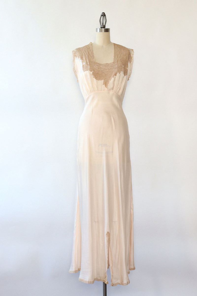 Vanilla Lace Maxi Slip M