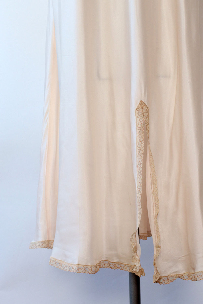 Vanilla Lace Maxi Slip M