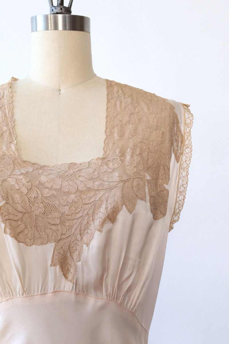 Vanilla Lace Maxi Slip M