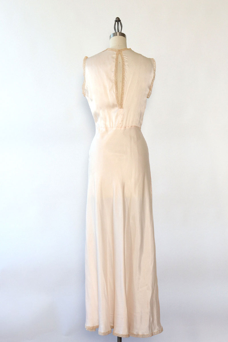 Vanilla Lace Maxi Slip M
