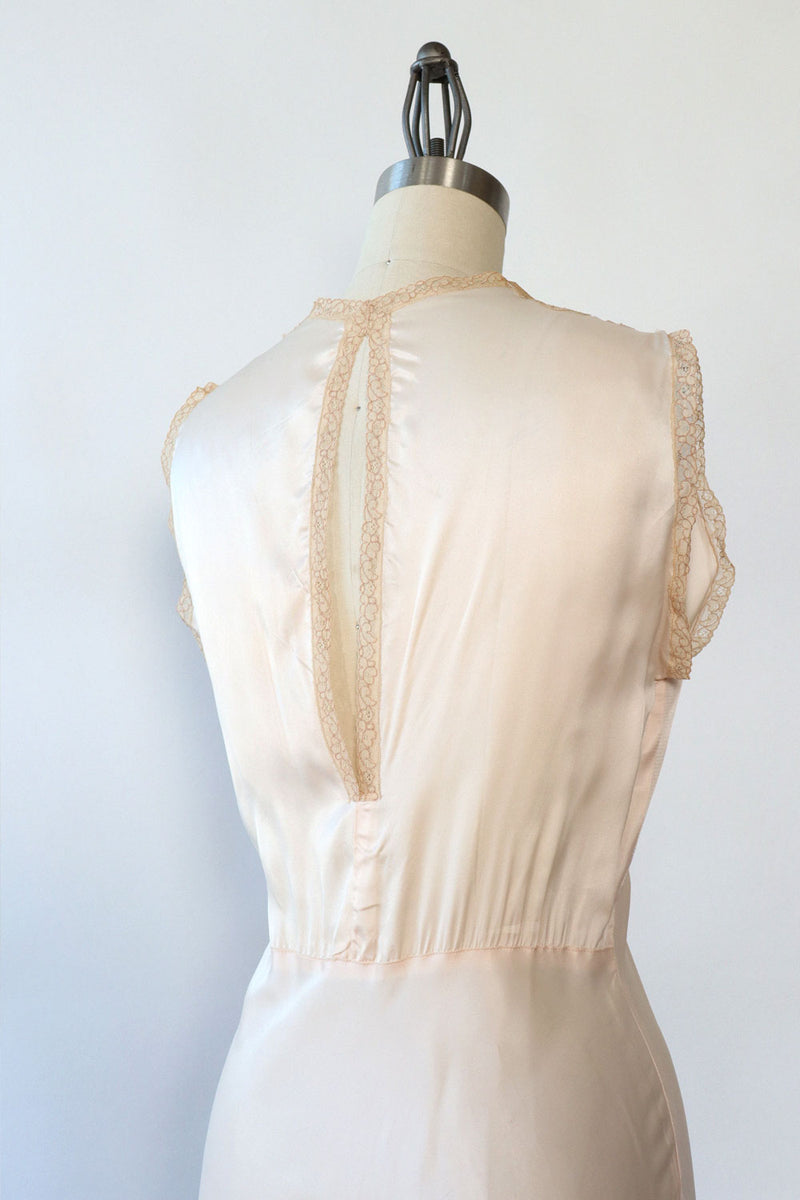 Vanilla Lace Maxi Slip M