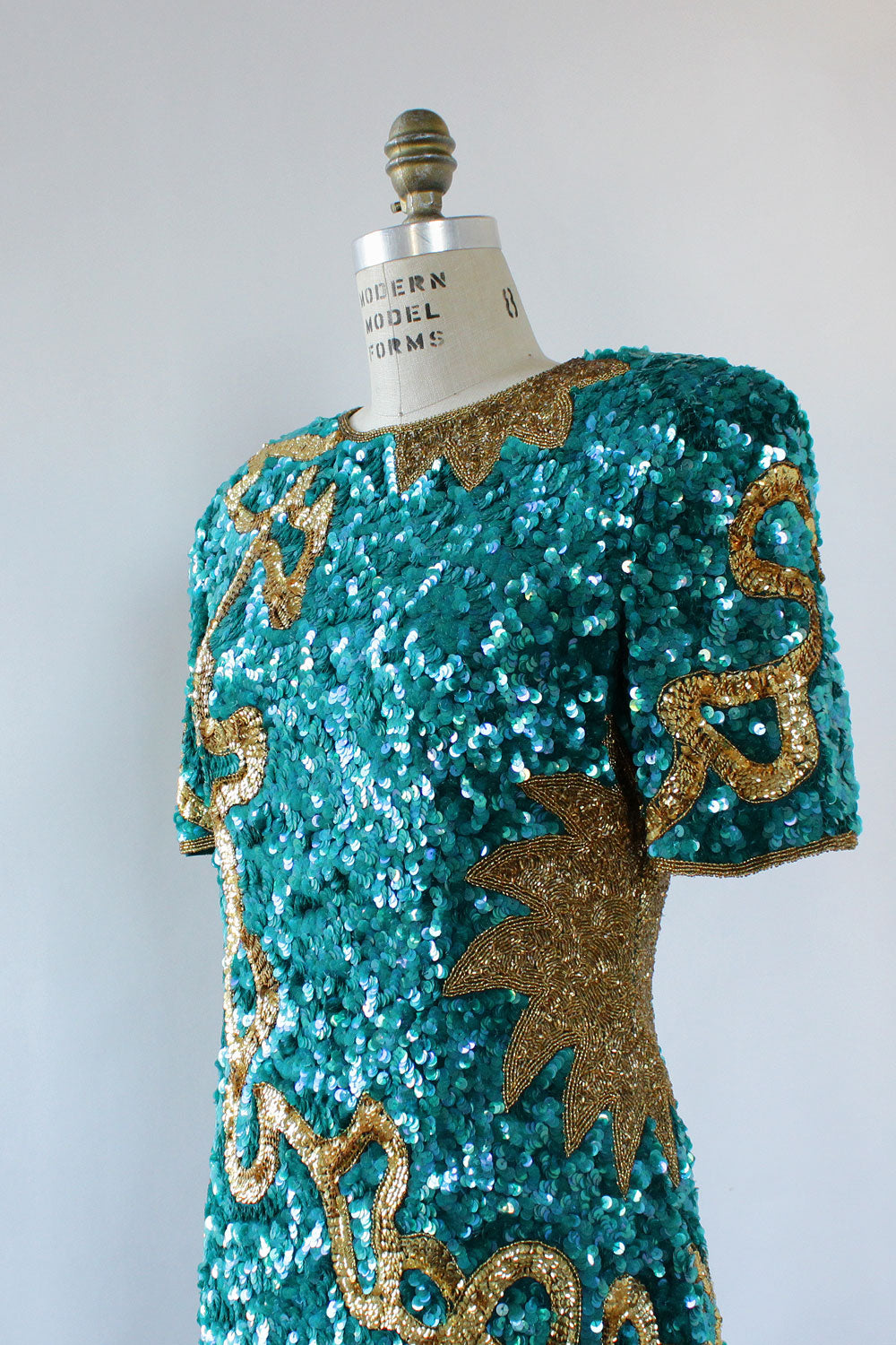 Razzle Dazzle Sequin Dress M  OMNIA