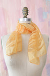 Golden Orange Long Scarf