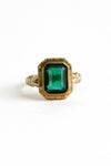 vintage green ring