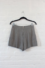 Checkered Floral Short Shorts XS/S