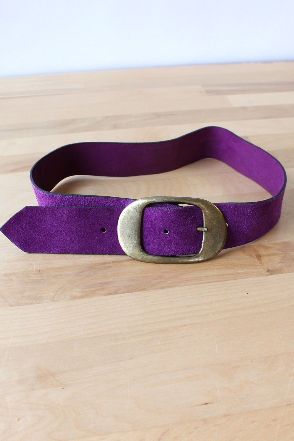 Electric Purple Reversible Belt