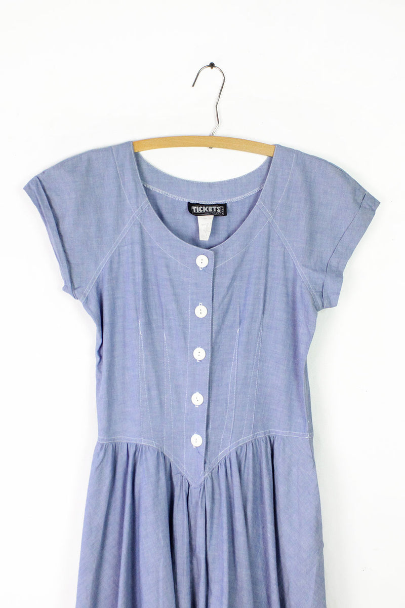 Denim Aurora Dress S/M