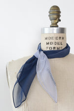 Navy Cacharel Ombré Scarf