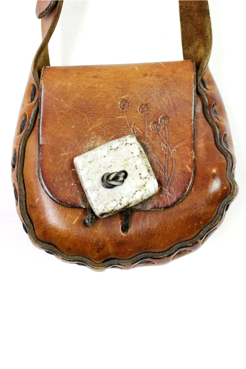 stone glaze toggle bag