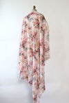 Carnation Floral Wool Shawl
