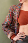 Textured Weave Blazer M/L