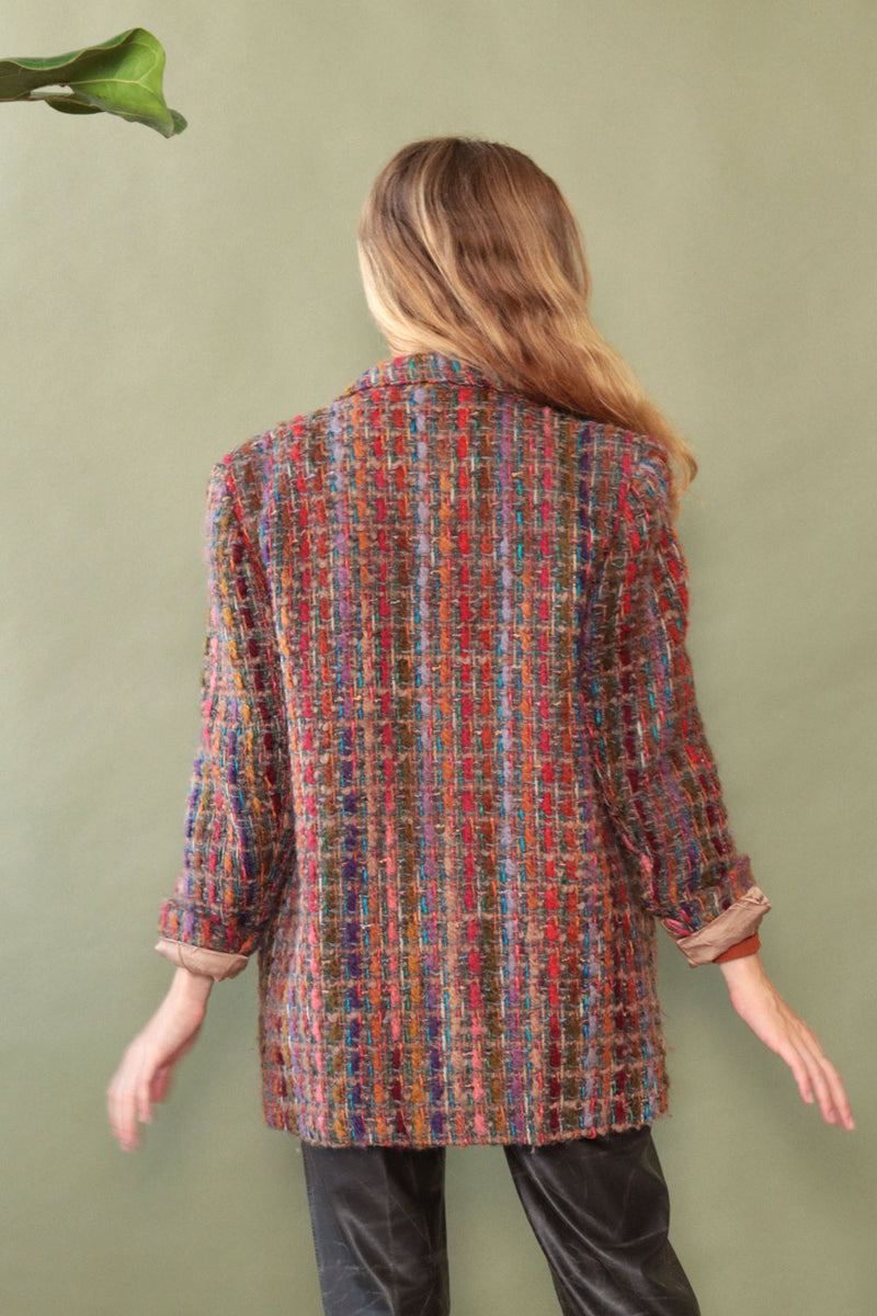 Textured Weave Blazer M/L