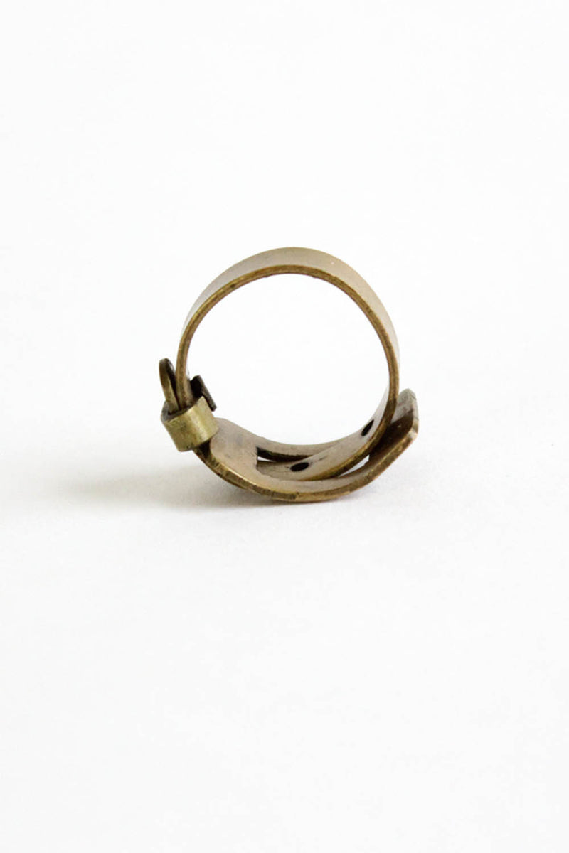 Brass Belt Ring