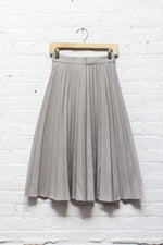 Stormy Accordion Pleat Skirt S