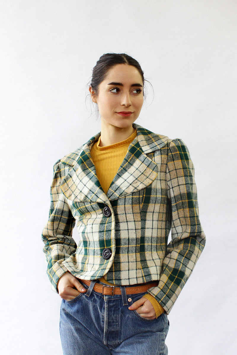 Spruce Plaid Jacket M