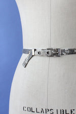 Silvertone Chainmail Belt