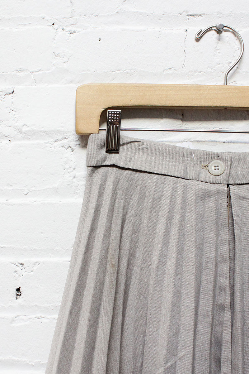 Stormy Accordion Pleat Skirt S