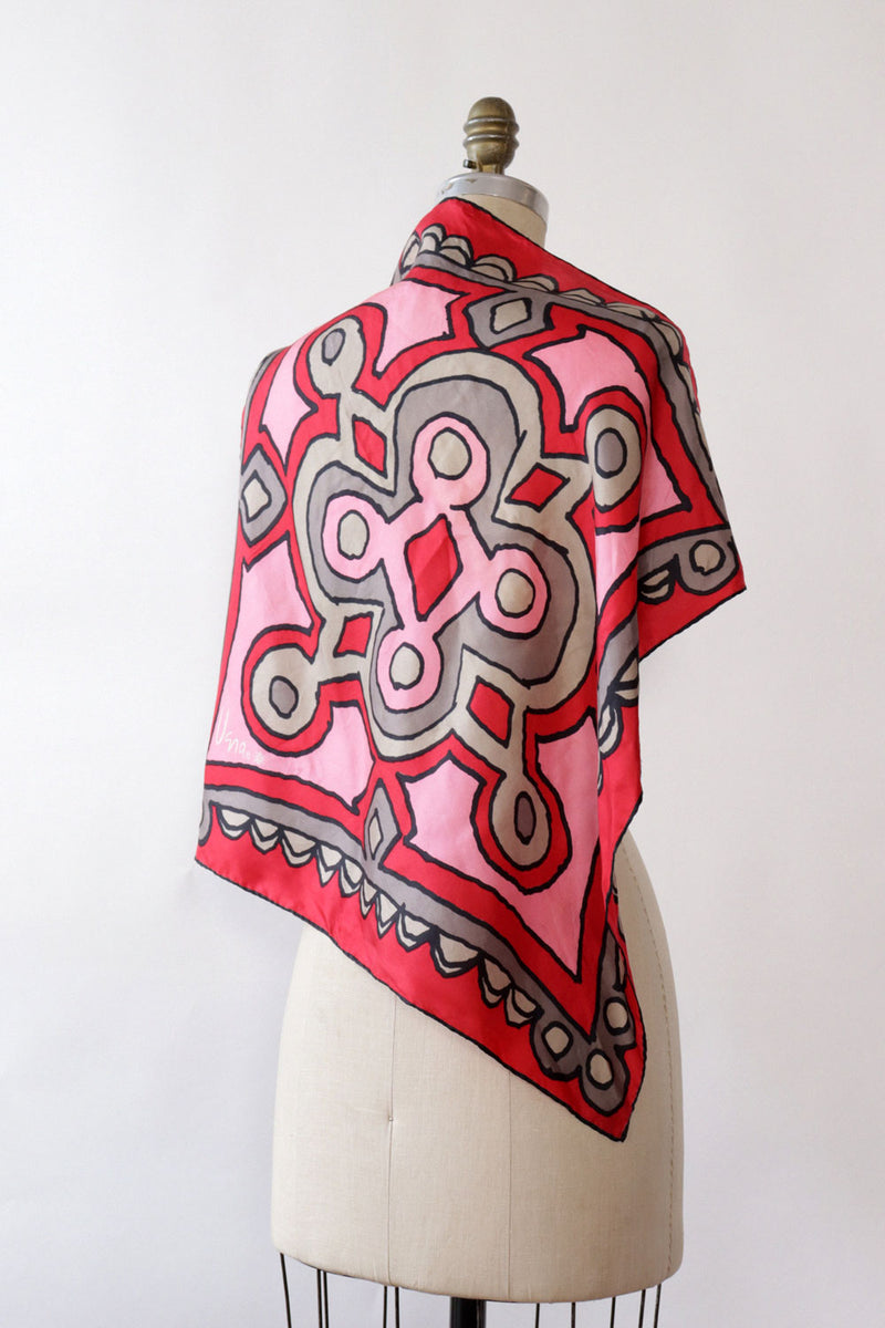 Vera Printed Silk Scarf