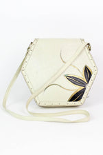 Mille Fiori Metallic Floral Boxy Crossbody Bag