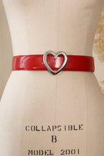 Moschino Heart Buckle Belt M/L