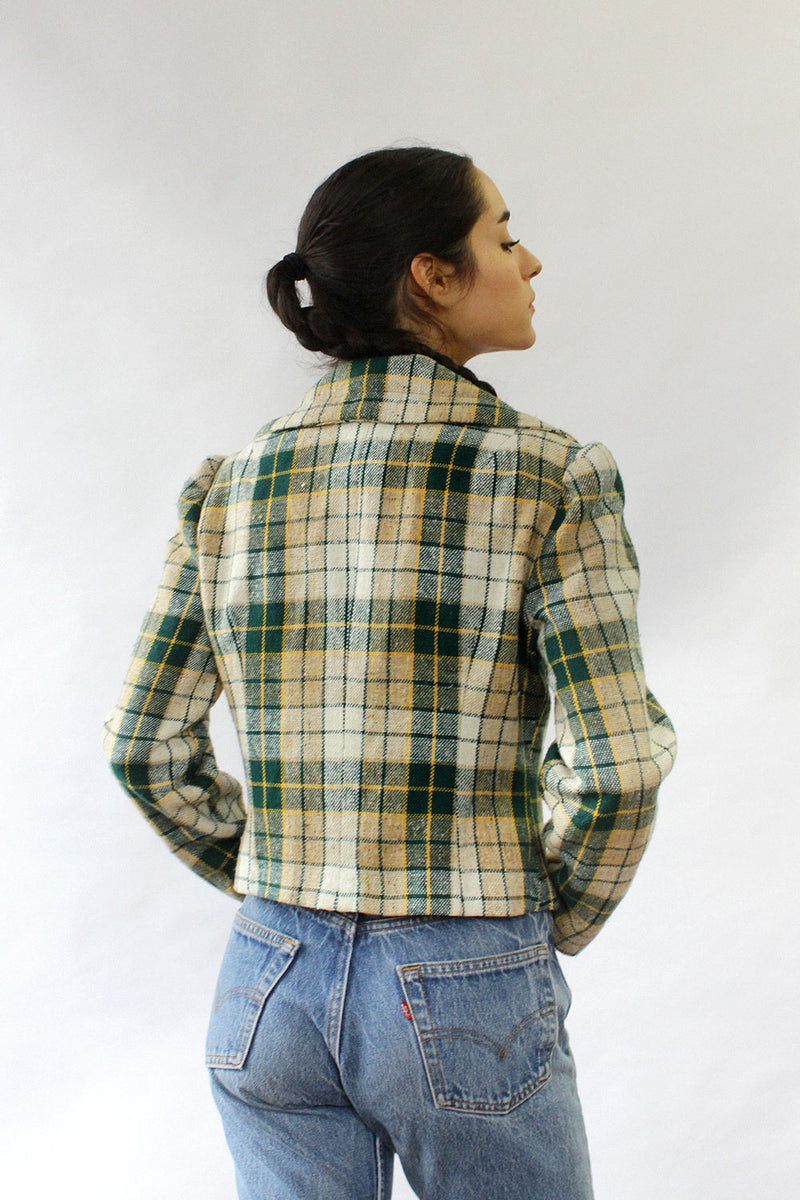 Spruce Plaid Jacket M