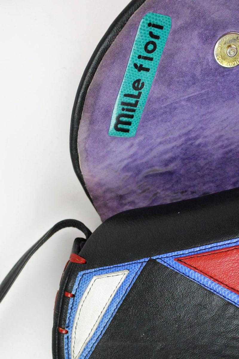 mille fiori purse detail