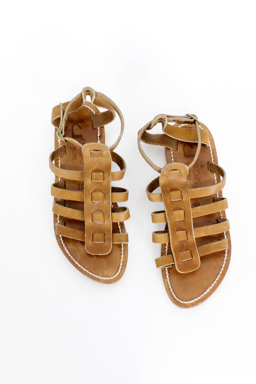 Leather Ladder Sandals 7