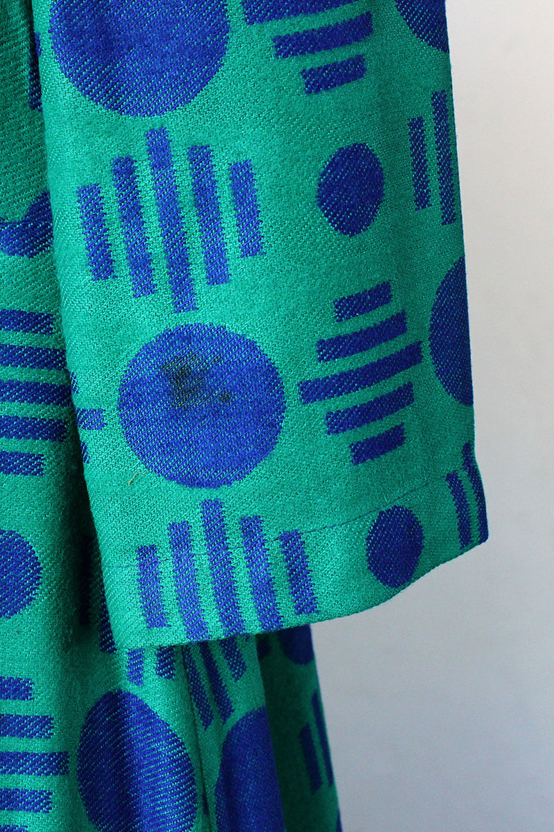 Russian Deco Coat Dress M