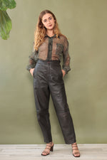 Maglia Thick Leather Slacks M