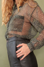 Maglia Thick Leather Slacks M