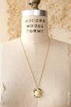 Coy Cat Pendant Necklace