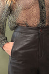 Maglia Thick Leather Slacks M