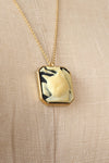 Coy Cat Pendant Necklace