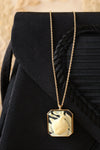 Coy Cat Pendant Necklace