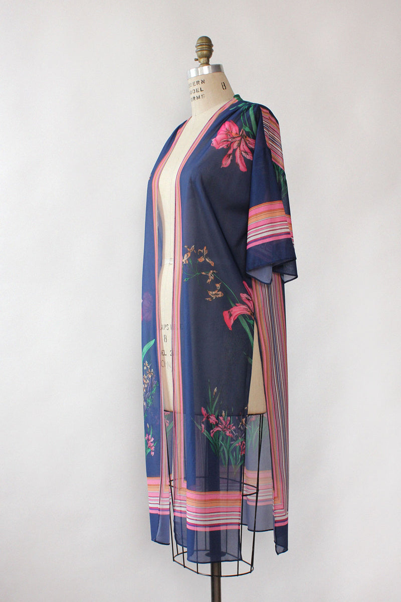 Iris Scarf Print Topper S-L