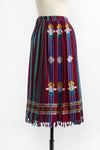 Mulberry Fringe Skirt S