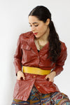 Brick Leather Jacket XS/S