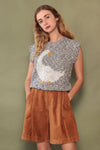 Swan Sweater Vest S-L