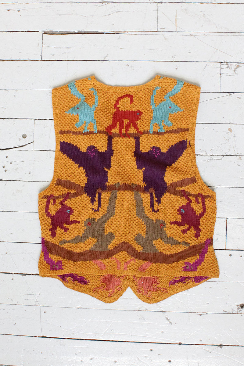 Monkey Knit Vest