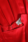 Gigi Young Ruby Satin Dress XS