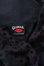 Climax Eyelet Halter Wrap Dress XS/S