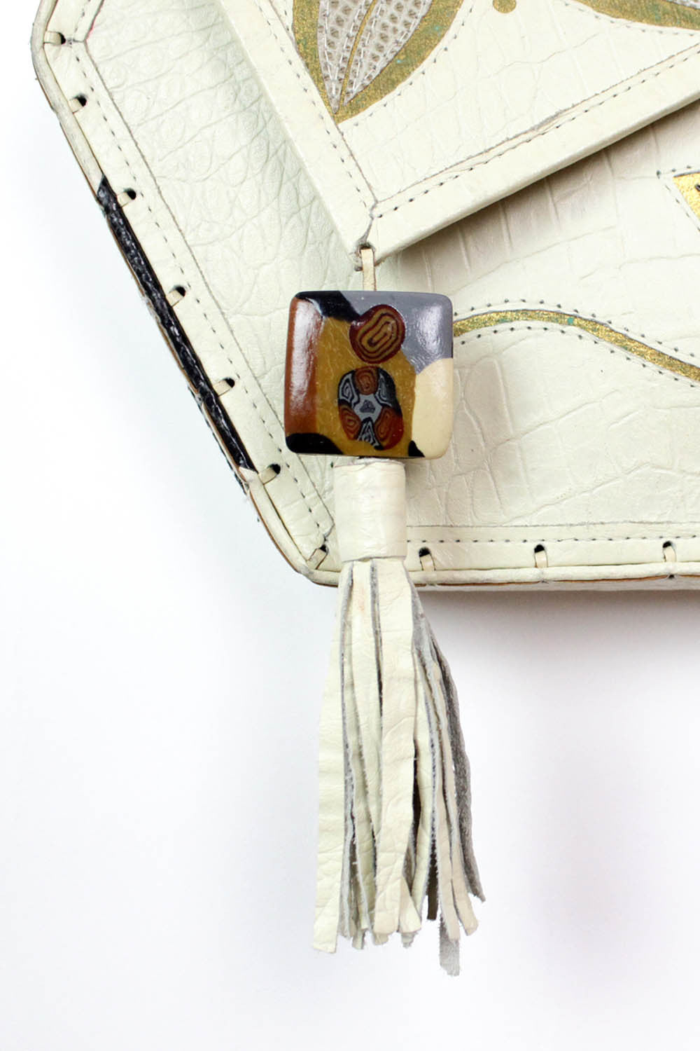 Mille Fiori Metallic Floral Boxy Crossbody Bag