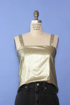 Malbe Bronze Lamé Tank S