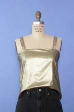 Malbe Bronze Lamé Tank S