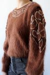 Nutmeg Angora Cutout Sweater M/L